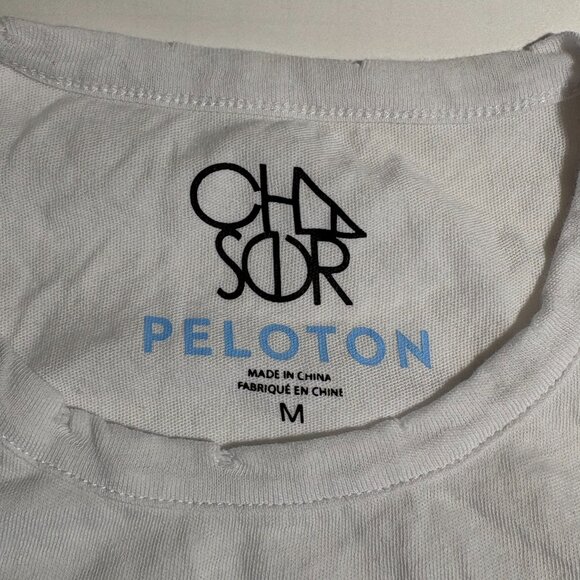 Chaser x Peloton “Ride, Swear, Love” Tank – White – Size Medium - Picture 5 of 9